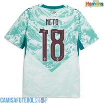Camisa de time de futebol Portugal Pedro Neto #18 Replicas 2º Equipamento Mundo 2026 Manga Curta